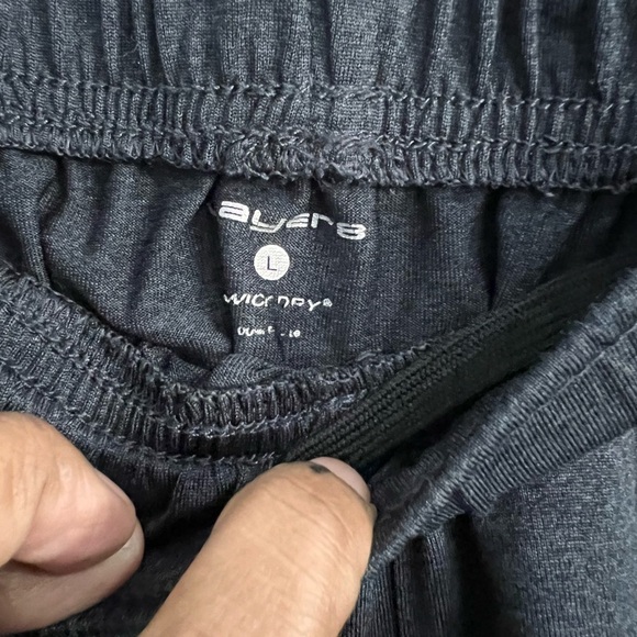 Layers Men’s Black/Gray shorts - Quick Dry- Size Large - Picture 4 of 7